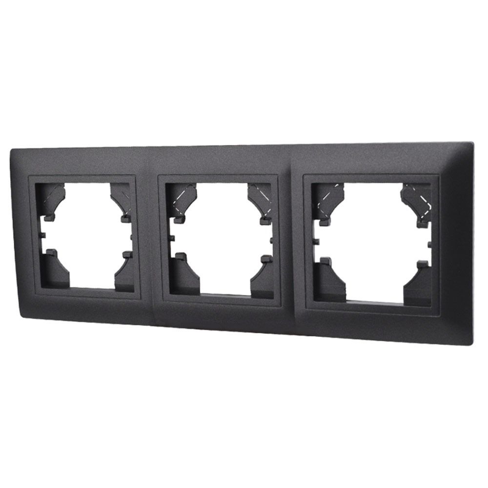 1Pcs PC Panel Modular Sockets And Switches Wall Power Socket Switch  for EU Standard Wall Mount DIY