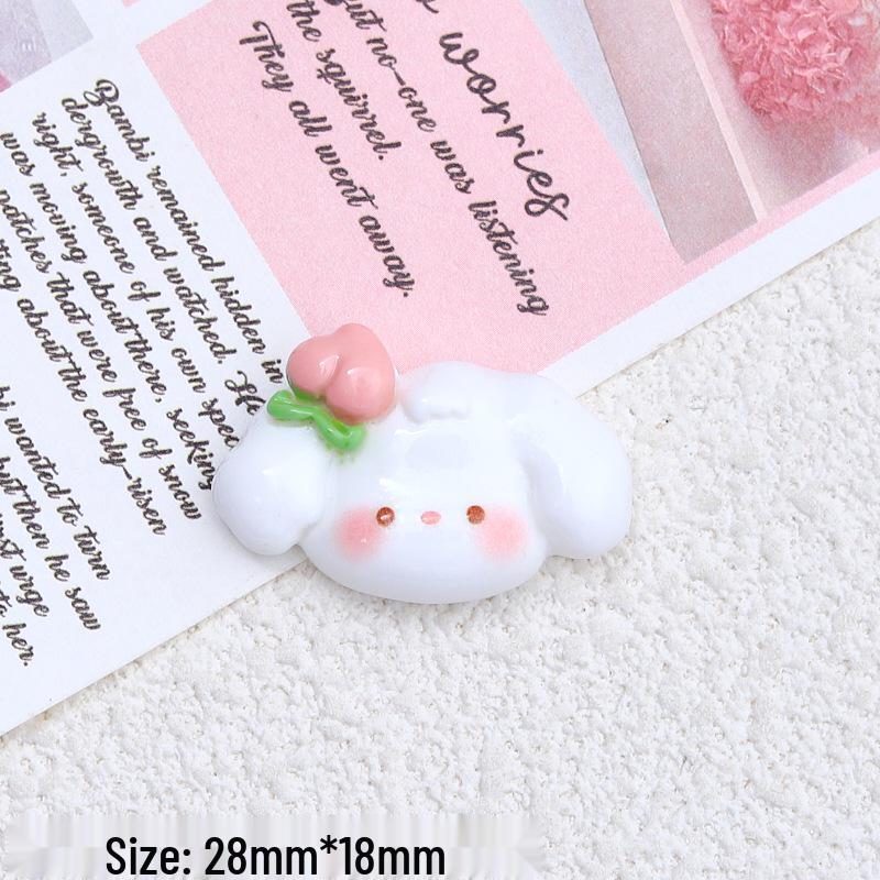 Resin DIY Jewelry: Cartoon Hair Clips & Crocs Charms – Fruit & Animal Styles