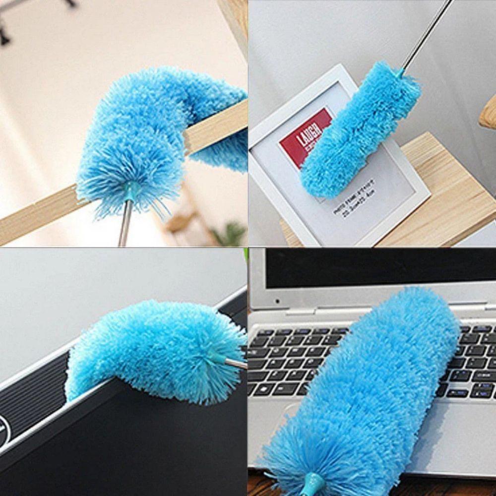 1pc Dusting Duster, Retractable Fibre Duster, Handheld Cleaning Tool for Home Cleaning