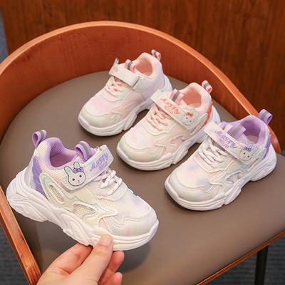 Kinderschuhe Neuheiten Frühling/Herbst, Atmungsaktive Mädchen-Netzschuhe, Kindersneaker, Laufschuhe für Babys von 1-6 Jahren.