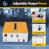 Jewelry Spot Welder Machine, 110V 600W Gold Silver Welding Tool with Foot Switch, for Precision Ring, Bracelet Repair, 1-9 Level