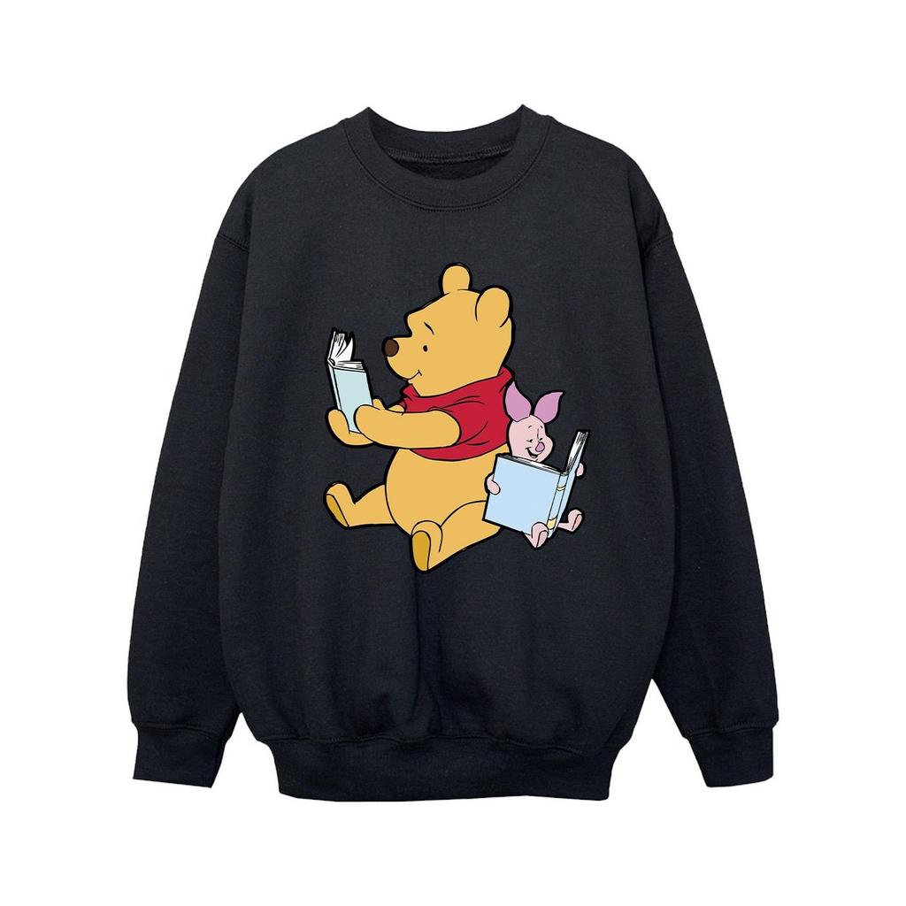 Winnie the Pooh Girls Reading Sweatshirt