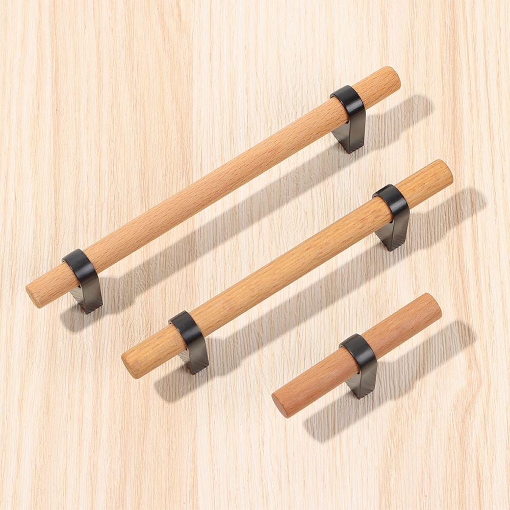 Rukojeť na dřevěné dveře ze slitiny zinku 96/128 mm Ložnice Skříň Knižnice Kuchyňská skříňka Dveřní úchytky Moderní Jednoduchý Nábytkové kování
