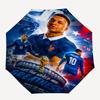 1pc M-Mbappe Umbrella, Sun Protection, And UV Shielding. It Has Eight Sturdy Ribs for Outdoor Use And Perfect As a Holiday Gift