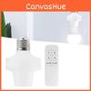E26 E27 Wireless Remote Control Light Lamp Holders Smart Bulb Adapter Tools