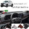 For Nissan Ariya Electric SUV M67 Interior Accessories Floor Mats Dashmat Dash Mat Dashboard Cover Instrument Panel Pad