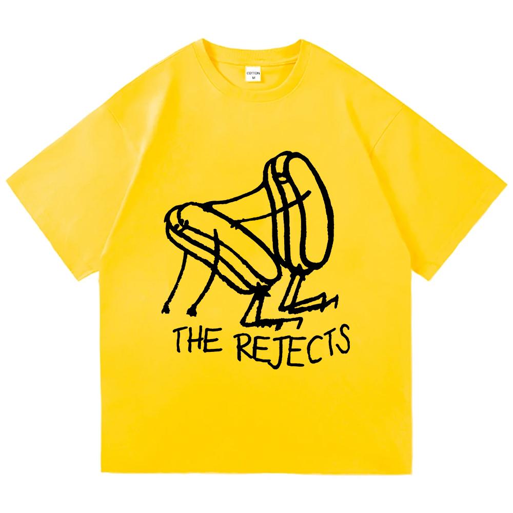 

Rejects X Sarah Pardini Футболка Рок-группа The All-American Rejects Футболка Хлопок Короткий рукав Мужские футболки Уличная одежда Унисекс Принт 4XL