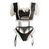Sex lingerie sexy maid outfit pure lust cute school uniform seduction maid passion suit