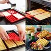 Nützliche Waffeln Kuchen Schokolade DIY Pfanne Silikonform Backform Küchenwerkzeug