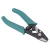 Fiber Optic Stripper 3 Hole Adjustable Aperture Auto Reset Ergonomic Wire Stripping Tool for Electrical Work