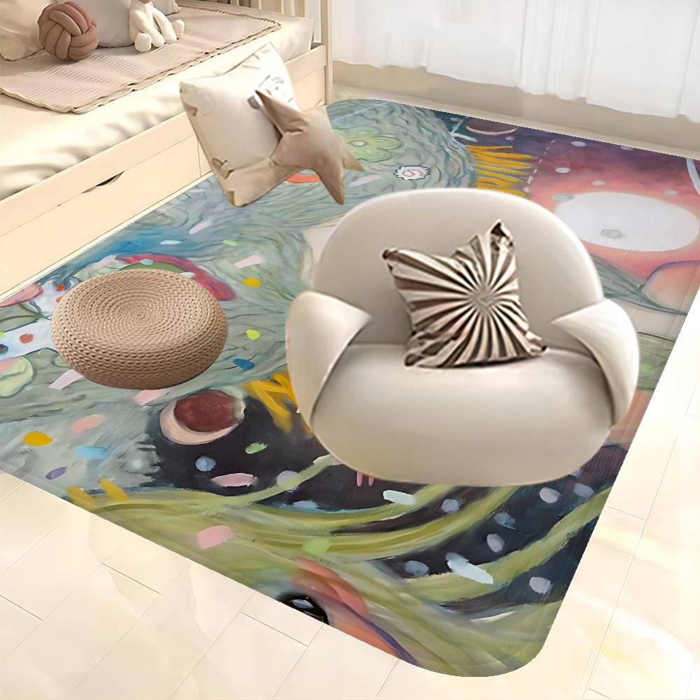 A-Aya T-Takano Art Bathroom Mat Kids Room Bedroom Decoration Balcony Anti-Slip Doormat Living Room Welcome Rug