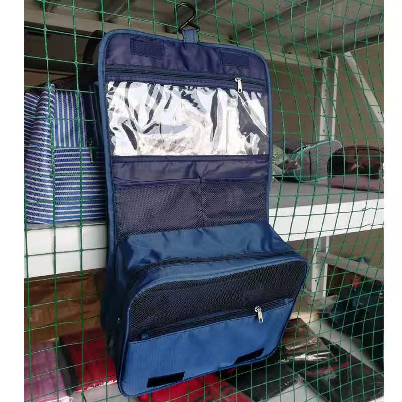 Waterproof Large Capacity Makeup Bag with Hook – Multifunctional Travel Cosmetics Storage
