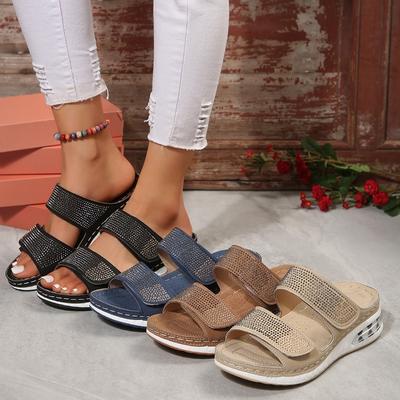 Wedge Slippers Women's Summer New Platform Casual Sandals Large Size Shoes