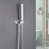 Brass Handheld Shower Head Replacement Showerhead for Bathroom Showering System Contemporary Square Round Oval Polished Chrome