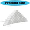 50pcs Dense Melamine Sponges Heavy Duty Degreasing Pad Cleaning Tool for Delicate Surfaces and Stubborn Stains