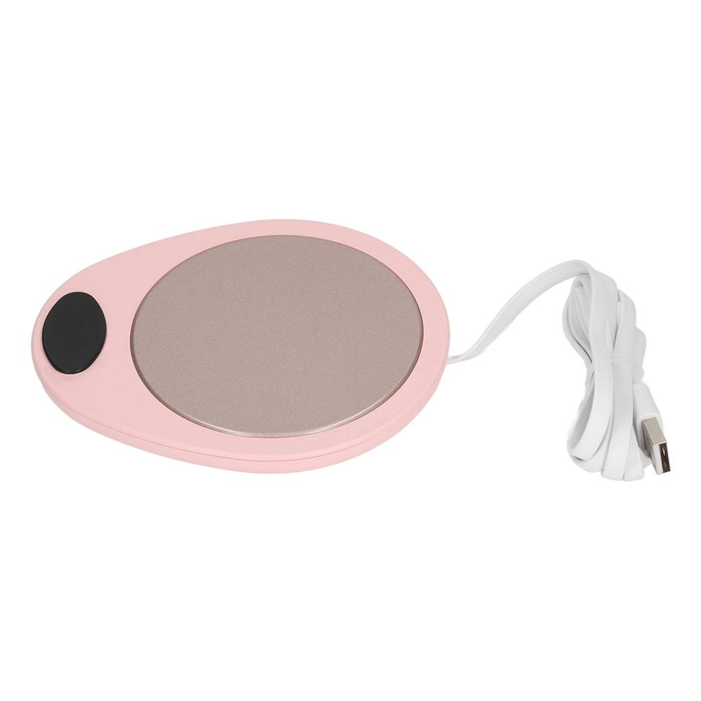 USB Mug Warmer Constant Temp Waterproof Adjustable Electric Beverage Heating Plate for Ceramic Coffee Cups