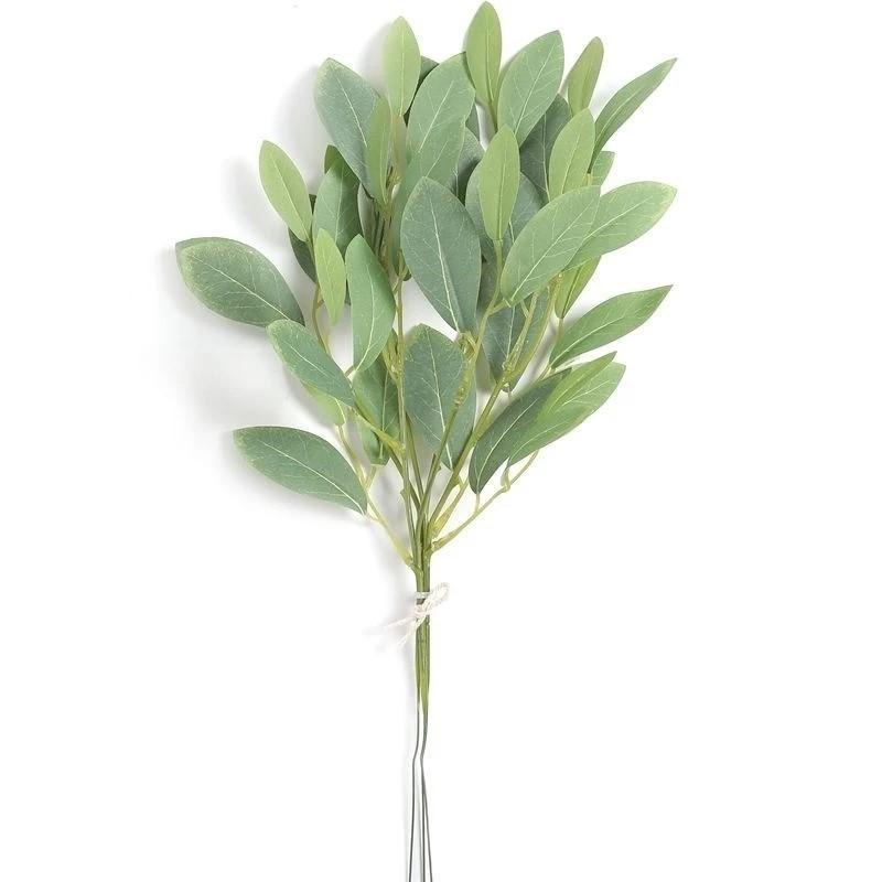 5/10Pcs Artificial Eucalyptus Leaves Stems Leaf Plant Fake Flowers for Home Decor Garden Wedding Decoration Bouquets Vase Floral