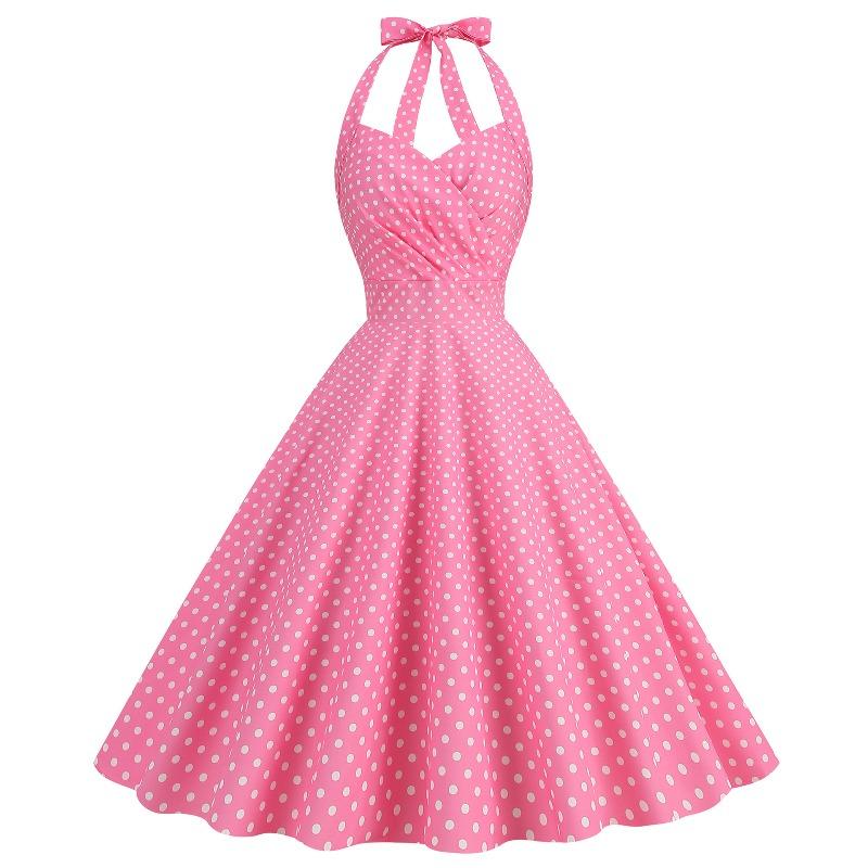 JPNTKY Fashion Summer Spring Sleeveless V-Neck Casual Dresses