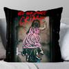 Federa Cuscino Banksy Graffiti Cuscino Quadrato Camera da Letto Divano Cuscino Comfort per il Tempo Libero Auto Soggiorno Decorazione per la Casa