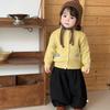 Infants And Toddlers Autumn Knitted Sweater Baby Jacquard Embroidered Crew Neck Cardigan Children Gentle Soft Waxy Baby Coat