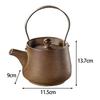Ceramic Teapot 200ml for Boiling Hot Water Chinese Traditional Tea Lovers Gift Teapot Tea Maker Porcelain Tea Pot for Outdoor