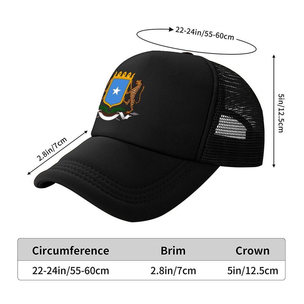Coat of arms of Somalia Baseball Cap Thermal Visor Custom Cap winter hats for men beach hat Designer Man Women's