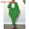 Plus Size Womens Blazer Long Sleeve Casual Suit With Polyester Fabric For Office Wear