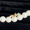 Niche exquisite light luxury high value aesthetic collection flower pearl ring female cold wind temperament stacked index finger ring