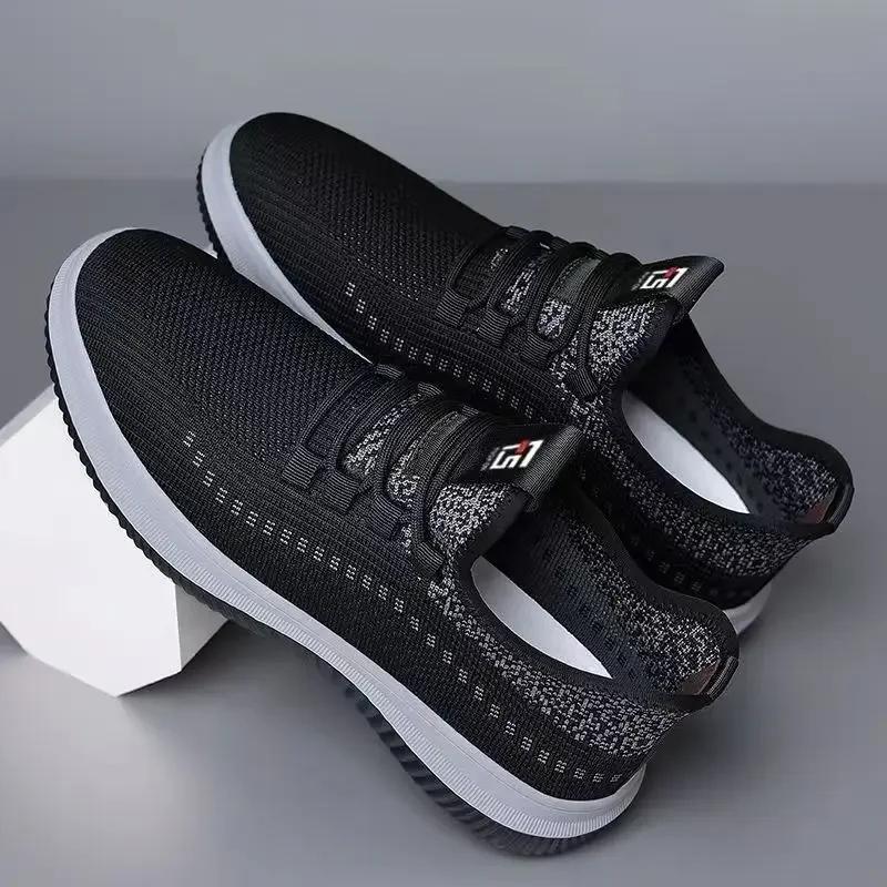 New Rubber Soft Sole Men'S Shoes Breathable Casual Men'S Shoes Comfortable All-Match Men'S Shoes