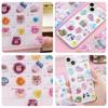 PVC 3D Crystal Sticker DIY Crafts Cartoon Animal Sticker  Phone Case Decoration