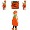 Adorable Kid Halloween Pumpkin Costume Set For Toddler Baby Cosplay Fun
