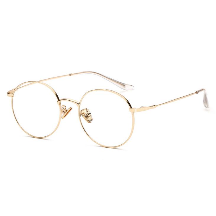 Women Men Round Finished Myopia Eyeglasses Anti Blue Light Short Sight Spectacles Diopter -0.5 -0.75 -1.0 -1.25 -1.5 -2.0 To -8.0