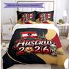 Set Lenzuola Stampate Caldo e Traspirante 3 Pezzi con Motivo Calcio Austriaco come Regalo per Inaugurazione Casa o Festività