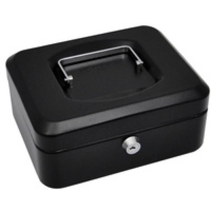 Caisse à monnaie - PAVO - Modèle standard - Rouge - 200x160x90 mm - Compact