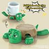.Kreativer Untersetzer Schildkröte Tassenunterlage Tee Kaffeebecher Getränkehalter Geschirr Dekoratives 3D-gedrucktes Ornament Heimdekoration