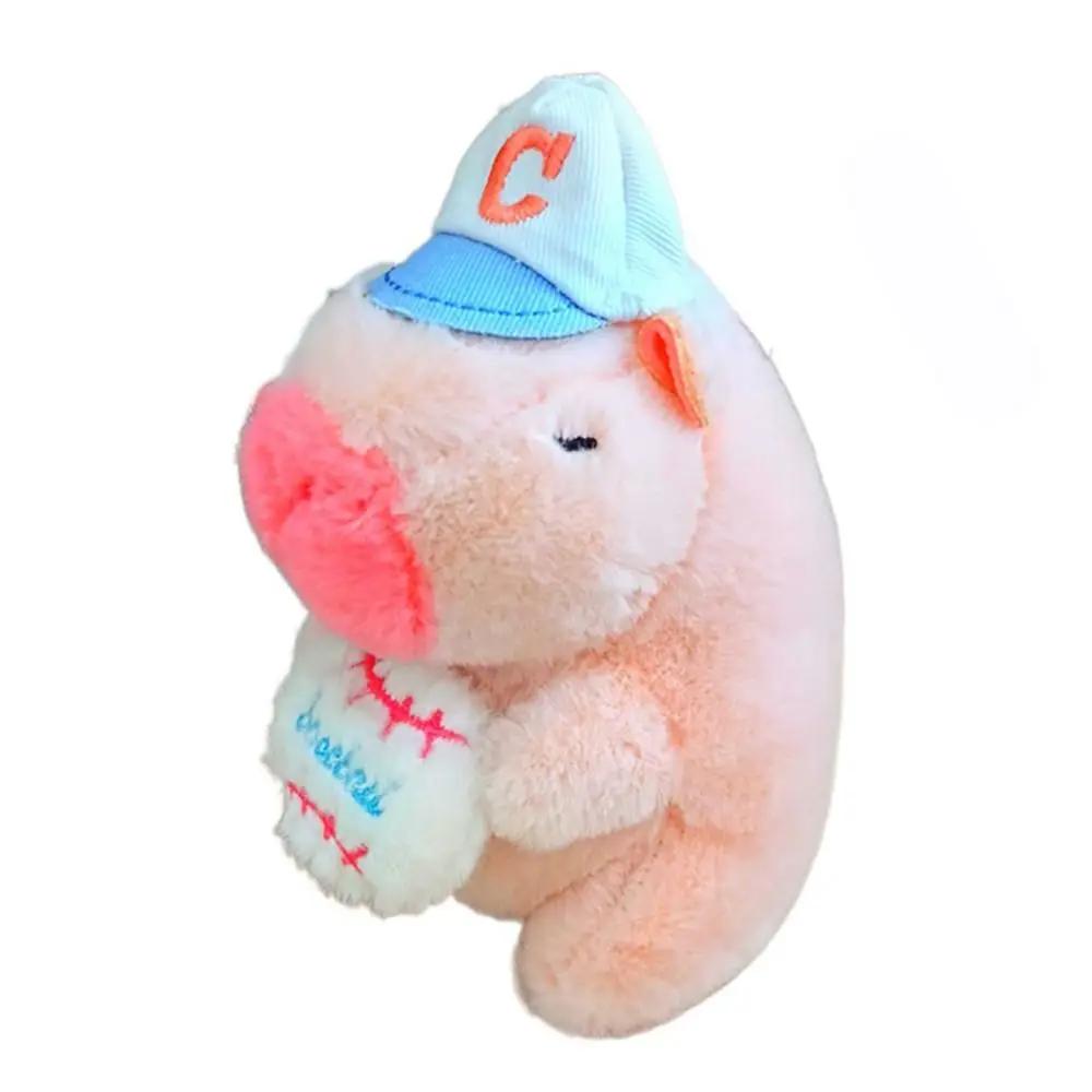 Toy Cartoon Capybara Simulation Capybara Pendant Multicolor Plush Capybara Keychain Accessories Stuffed Animals