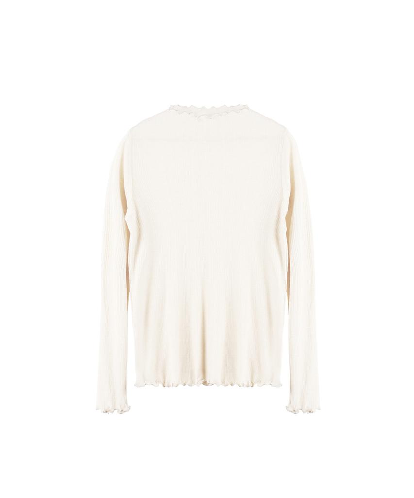 Waiowai Frill See-Through T-Shirt_2 Colors