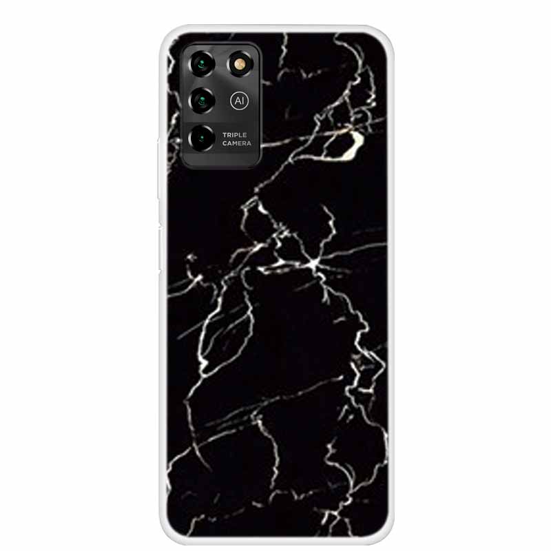 For ZTE Blade V30 Vita Case 8030 Marble Soft TPU Silicone Clear Phone Case for ZTE V30 VITA Back Cover Transparent Capa V 30vita