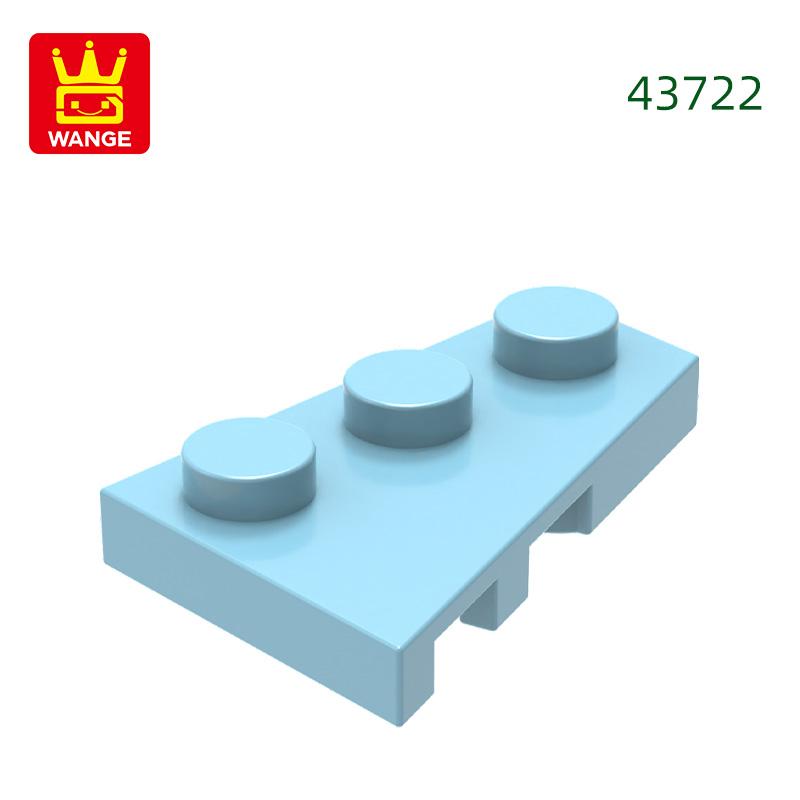 158Pcs/lot 43723 2x3 Right Wedge Plate Construction Bricks MOC Accessories Works With Featuring Blocks Kids Playthings Gift Idea Box