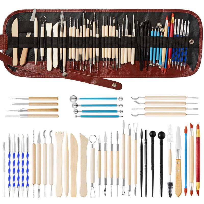 51-Piece High-Quality Clay Sculpting and Modeling Tool Set