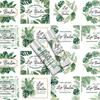 Picture Stickers for Lip Balm DIY Paper Stickers Labels Leaf 54x44mm 8pcs/sheet