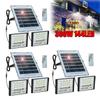 300W LED Solar Street Lights Outdoor Flood Lamps Waterproof Spotlight Emergency Lighting Dusk To Dawn Wall Light For Yard Garden