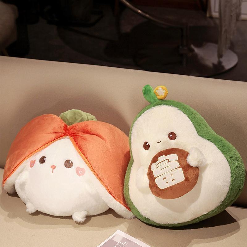 Delightfully Funny Shrimp And Pig Heart Plush Toy With Custom Design For Creative Collectors