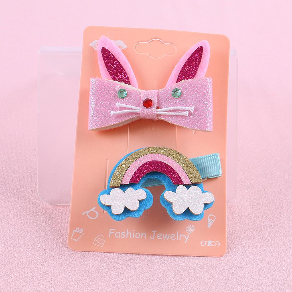 

Sagit/Детская заколка для волос с рисунком Радуги для маленьких девочек, заколка для волос, комплект головных уборов с заколками