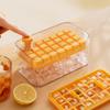 28 Grid Silicone Ice Cube Tray Mould With Lid Shovel Storage Box Remove With One Click Ice Maker DIY Whiskey Cocktail Tools