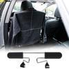 Extendable Car Hanger Coat Clothes Back Seat Headrest Hangers Cloth Jacket Suit Trousers Holder Rack Universal Chrome Hook Auto