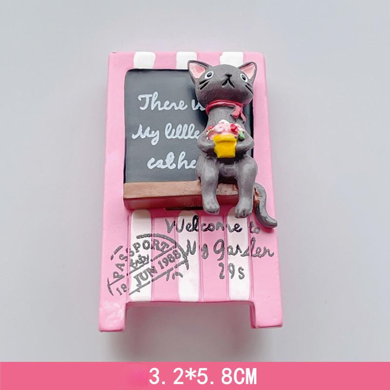 Kawaii Korean Style Dog Fridge Magnets Wedding Gifts Home Decor Fridge Stickers Children Toys Festival Gifts Blackboard Stickers