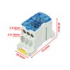 80A ~500A Electric Split Din Rail Terminal Block Junction Box Power Wire Electrical Connector Terminal Block Connector