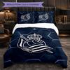 Biancheria da Letto a Tema Real Sociedad FC Set 3 Pezzi Copripiumino Biancheria da Letto Decorativa Per Camera Teen Decorazione Casa