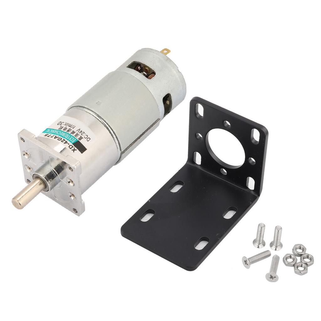 XD‑42GA775     Gear Motor Large Torsion   Speed Motor with Bracket(10RPM12V)